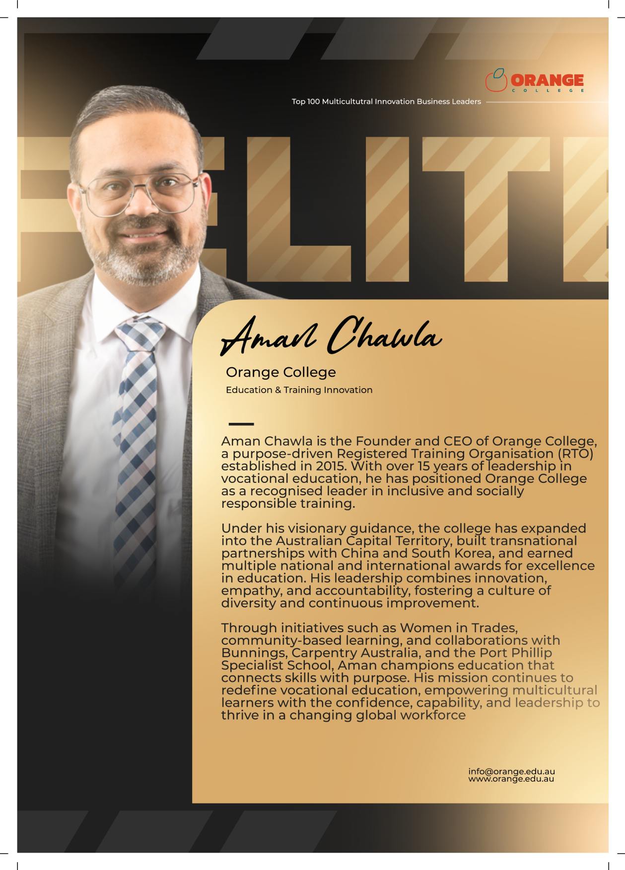 The Top 100 Elite Multicultural Innovation Business Leaders 2025